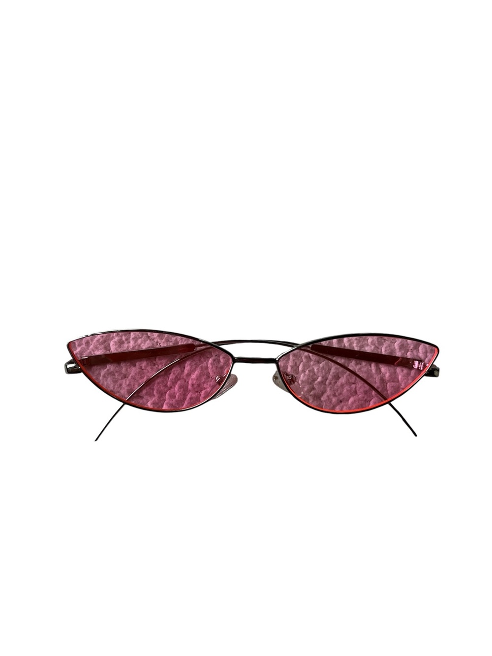 VINTAGE 90S PINK CAT EYE SUNGLASSES WOMENS